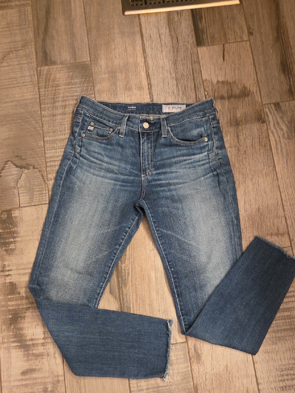 Women’s AG-ED Denim Blue Slim Fit Jeans